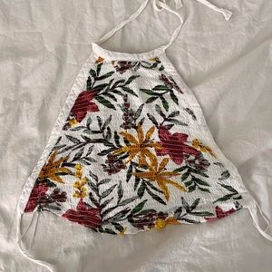 Urban outfitters summer floral halter top